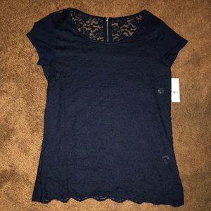 Navy Blue Shirt